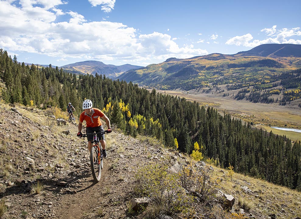 Colorado Hiking and Mountain Biking Trails 4UR Ranch, Creede CO
