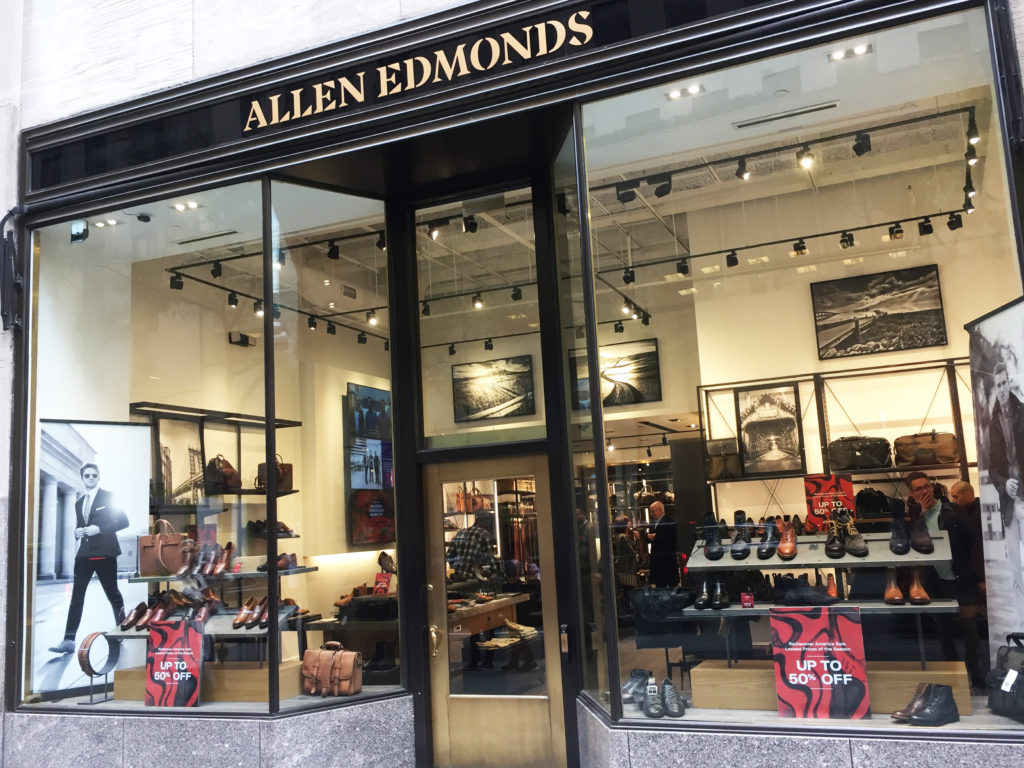 Allen Edmonds Premieres Three New Stores in New York, Chicago and