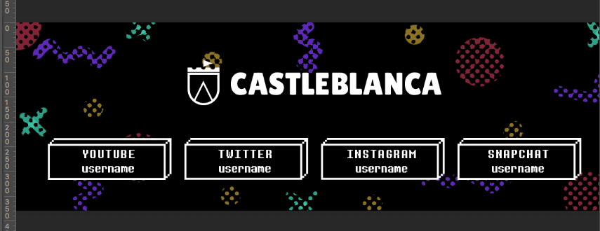 Free Twitch Banner Template in PSD (and HowTo) / 4Vector