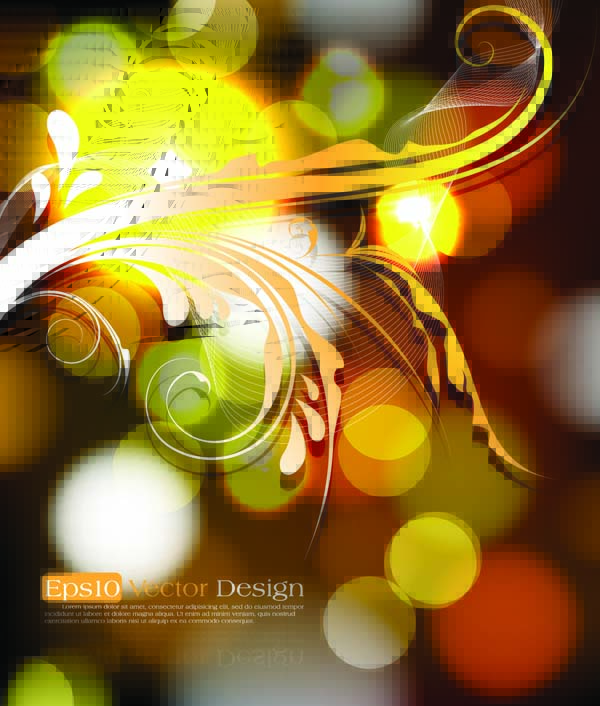 Brilliant illustration background pattern (17111) Free AI Download / 4