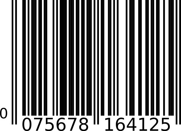 Ean13 Bar Code clip art Free Vector / 4Vector