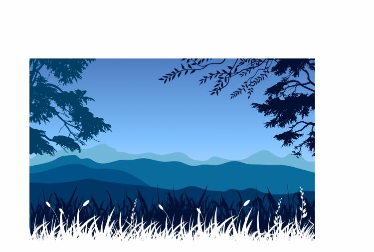Mountains landscape (133188) Free AI, EPS Download / 4 Vector
