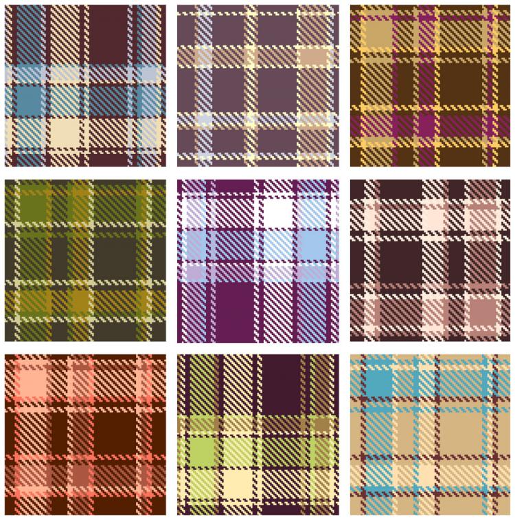 Free Plaid Vectors 4vector Com
