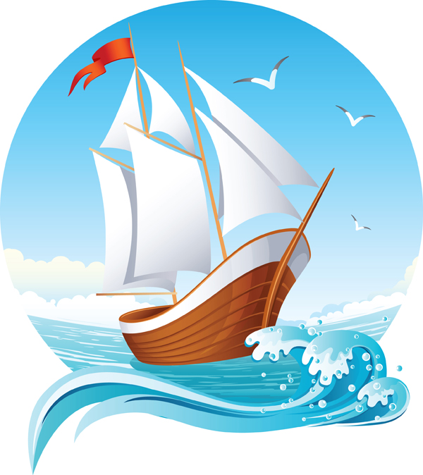 Sailing theme (4557) Free EPS Download / 4 Vector