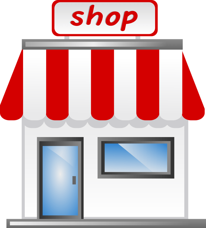 Shop front Icon (101486) Free SVG Download / 4 Vector