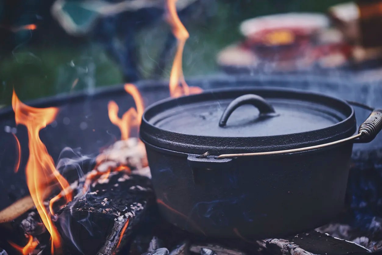 Campfire Recipes Dutch Oven Bacon and Potato Soup 4 Wheels and a Motor