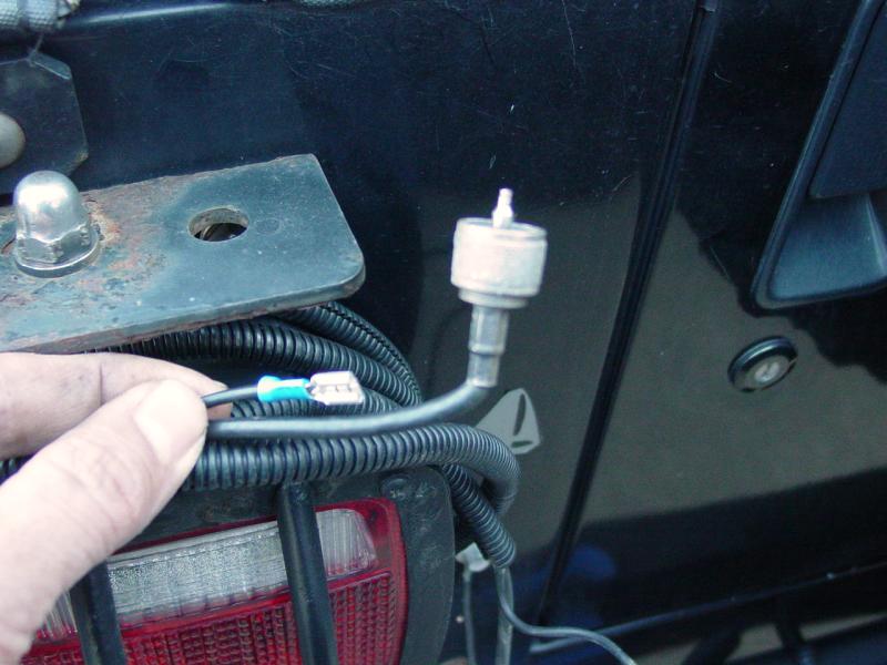 4x4 Icon Added Removable connector to CB Antenna Ground Wire