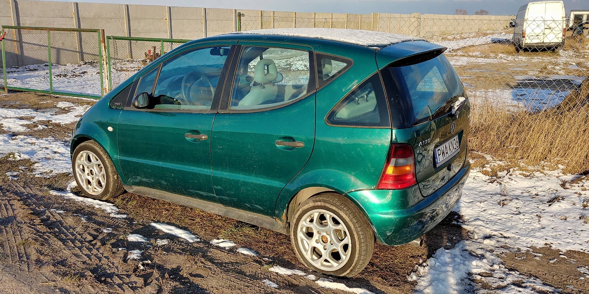 MERCEDES W168 1.7 CDI SANKI ŁAWA KOŁYSKA SILNIKA 7169475522