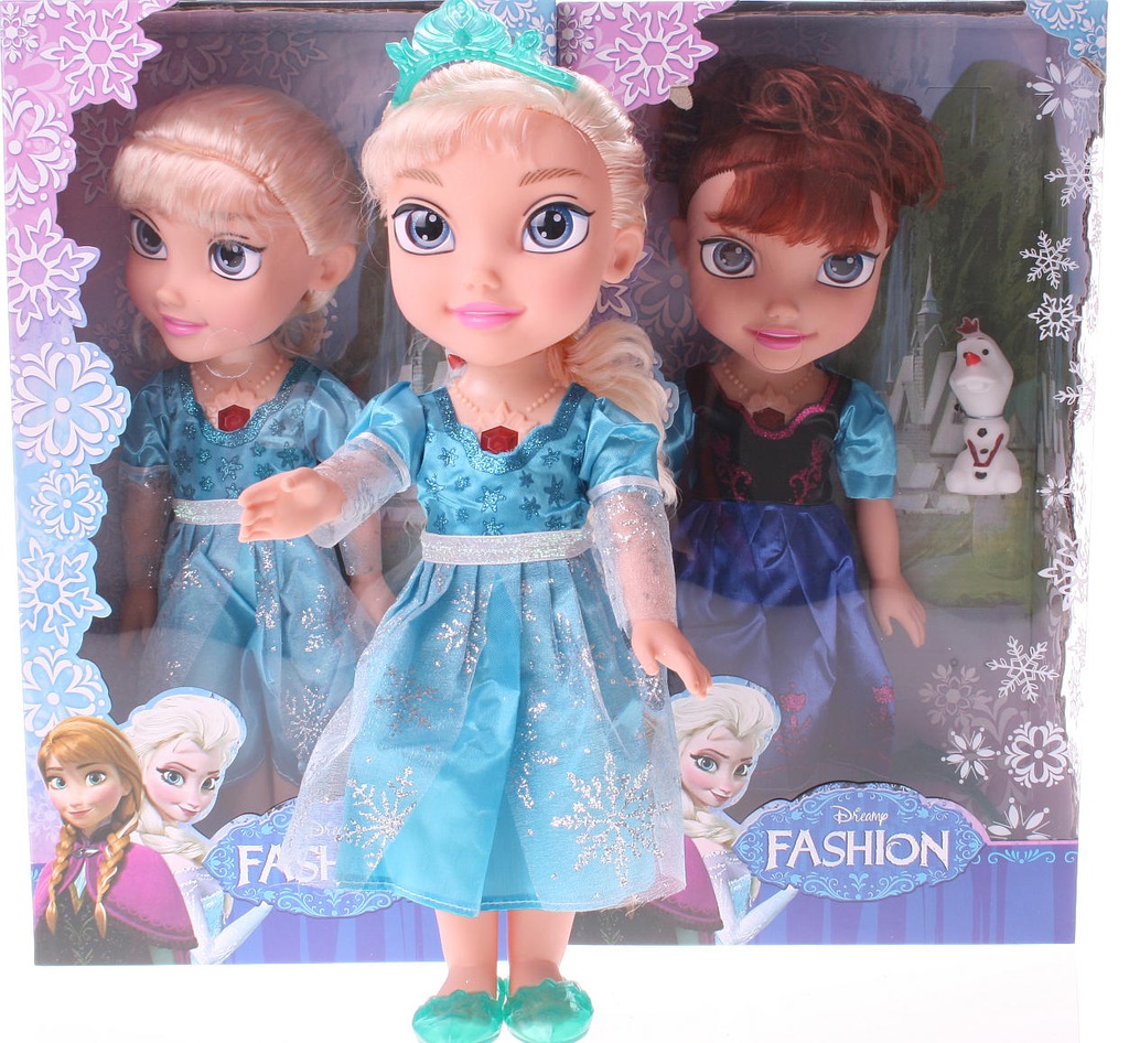 2x Muzyczne lalki Elsa i Anna po polsku promo 25