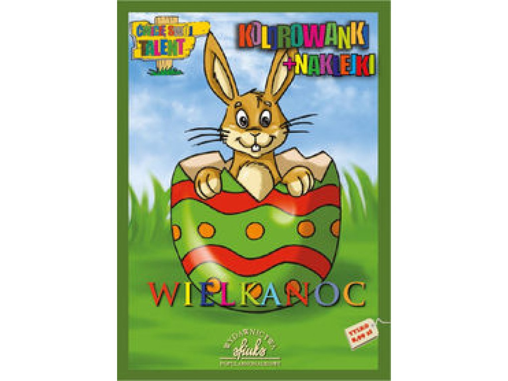 Kolorowanki Wielkanocne Z Naklejkami Wielkanoc 7339074397