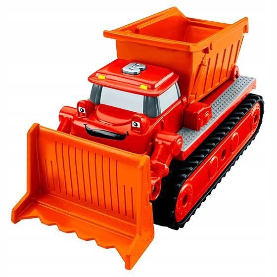 Mówiący SPYCHACZ Auto BOB BUDOWNICZY Fisher Price 7555586506 oficjalne archiwum Allegro