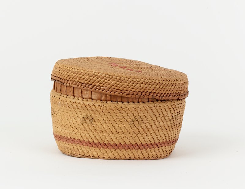 Basket with cover, United States Mia