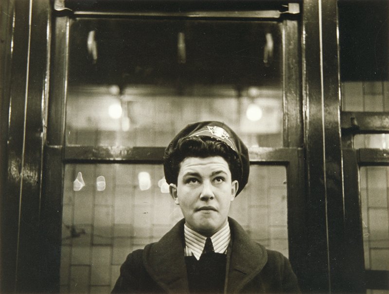 Subway Portrait, Walker Evans Mia