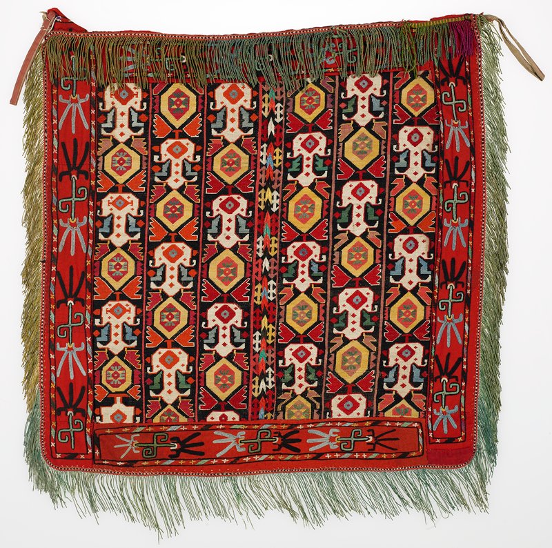 Wall hanging, Shahrisabs or Kitab center with Kungrat borders Mia