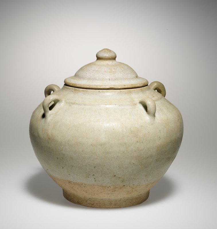 Covered jar, Thailand Mia