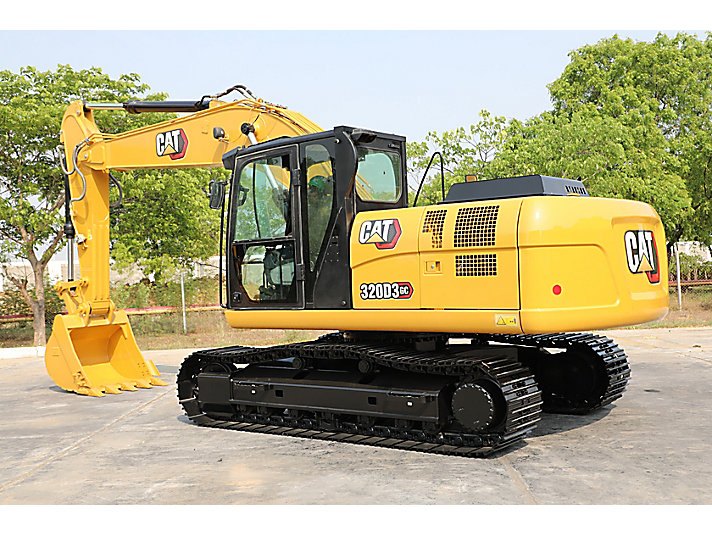 20000 Kg 140 HP 320D3 GC Excavator, Maximum Bucket Capacity 1.0 cum