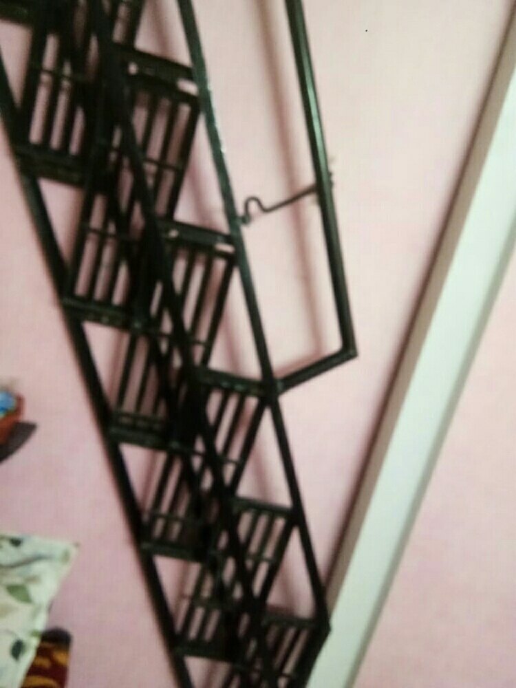 Black Iron Folding Staircase, Rs 1200 /feet Vaibhav Fabrication Work