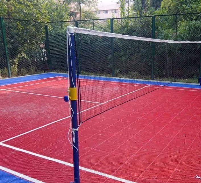 Fixed Type Badminton Pole, Bajaj & Co. ID 12678389112