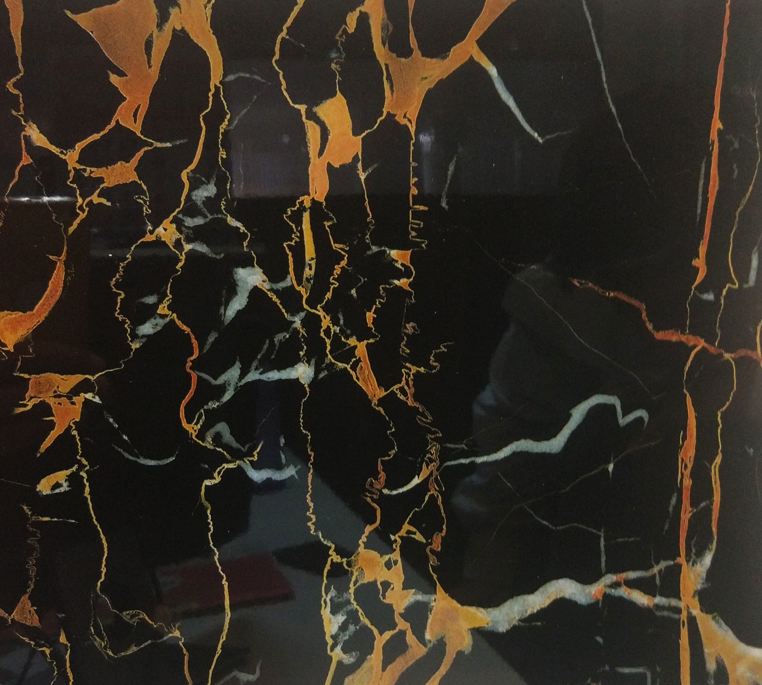 Marble Colors Black Gold FLEX PVC Marble Wall Panels, ID 20430476255