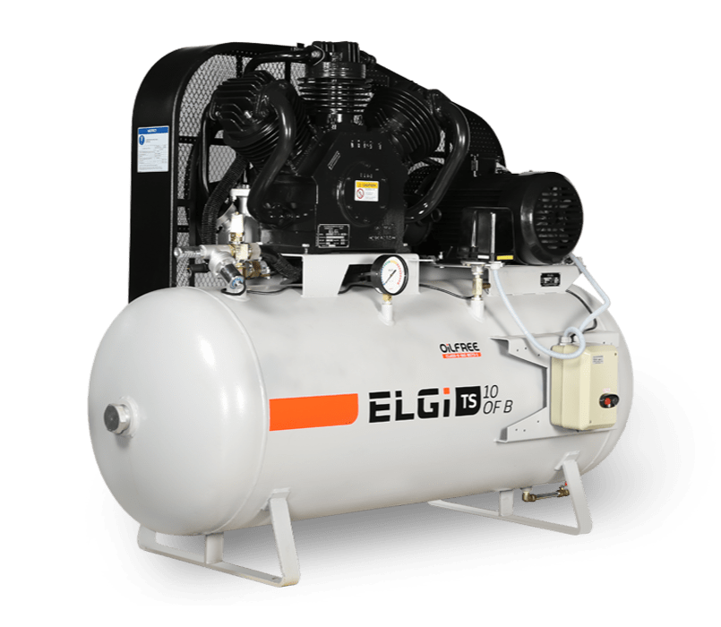 ELGi TS 10 OF B Oil Free Air Compressor, specification and features