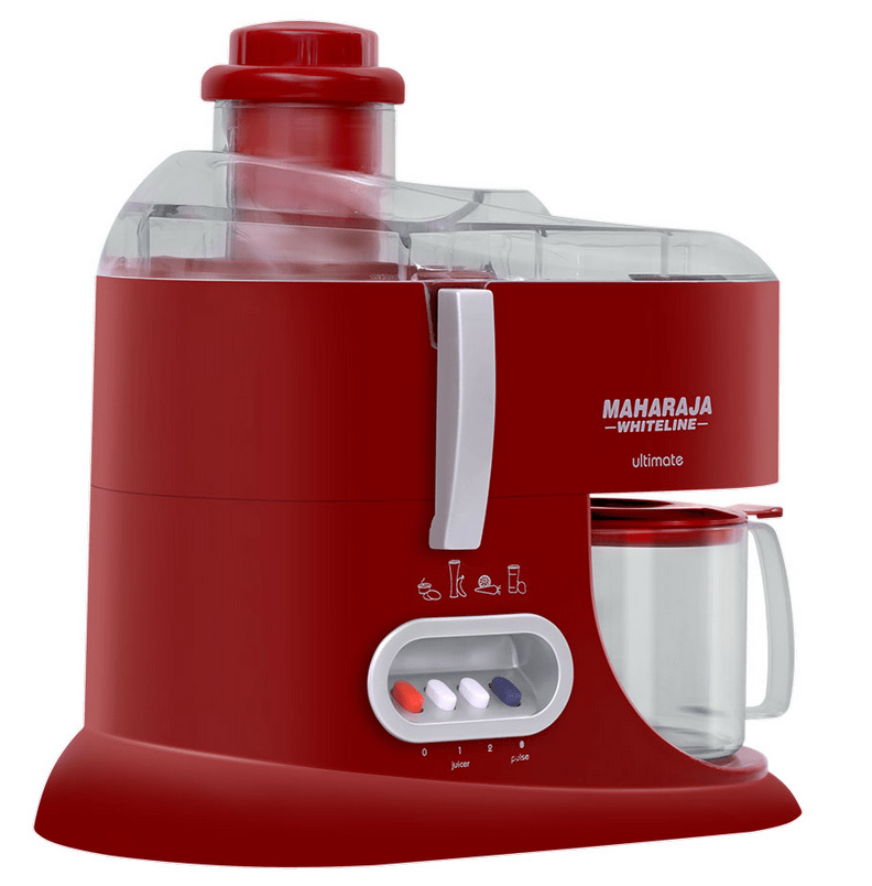 Maharaja Whiteline Attractive Red And Silver Ultimate Juicer Mixer