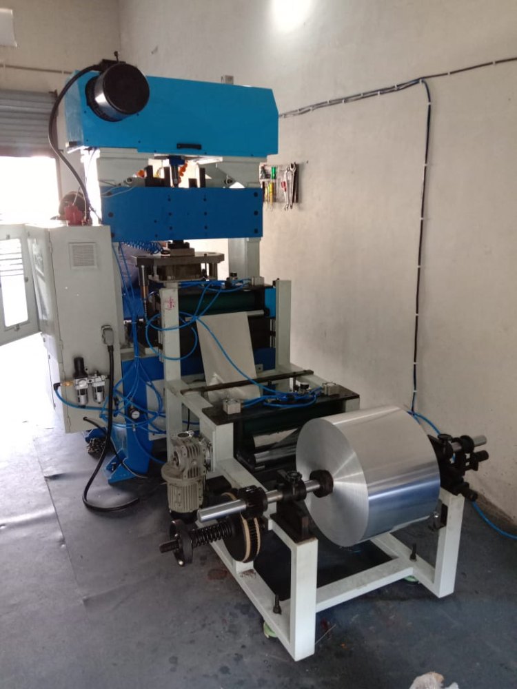 SSP Aluminium Foil Container Machine, Rs 1300000 /unit SS Metal