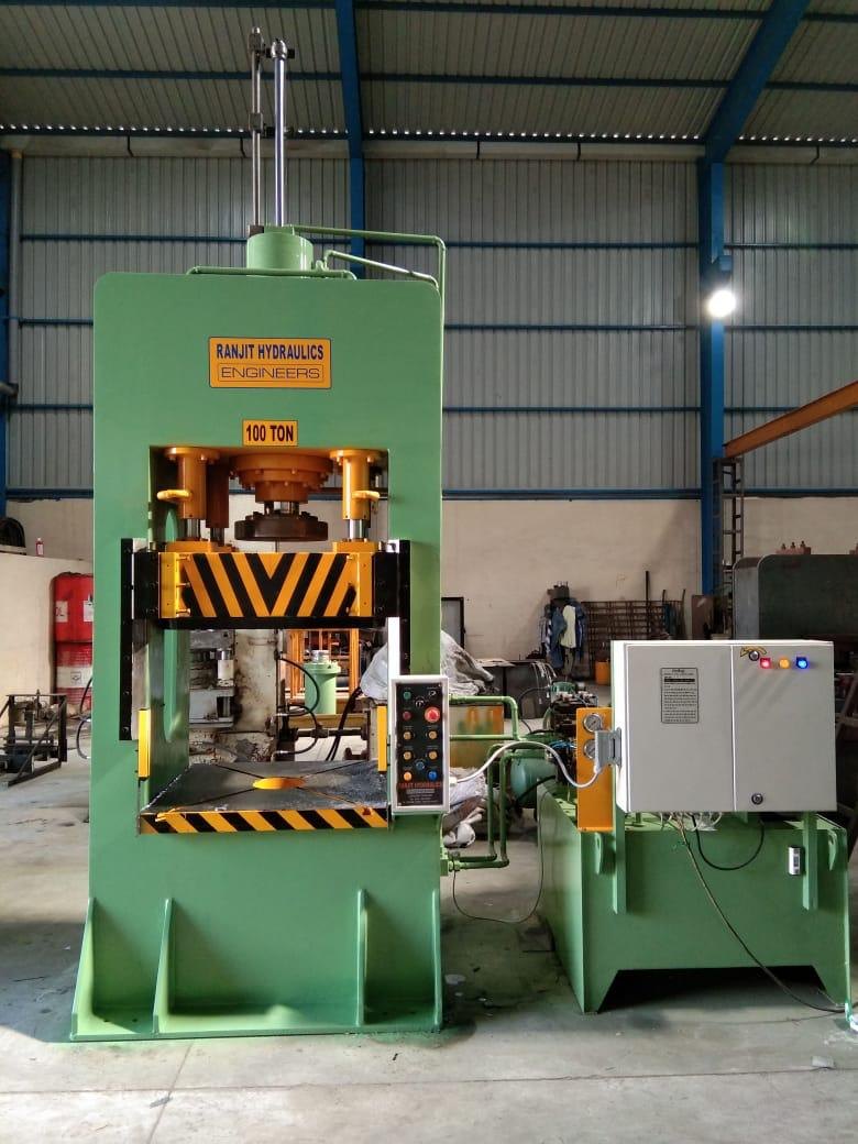 100 Ton Deep Draw Hydraulic Press, Deep Drawing Press, हाइड्रोलिक डीप ड्राइंग प्रेस in G. T
