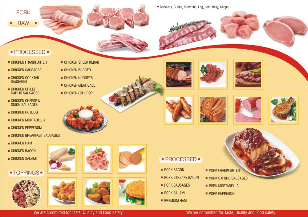 Chicken Processed Meat Frozen Chicken, प्रोसेस्ड मीट, पका हुआ मांस