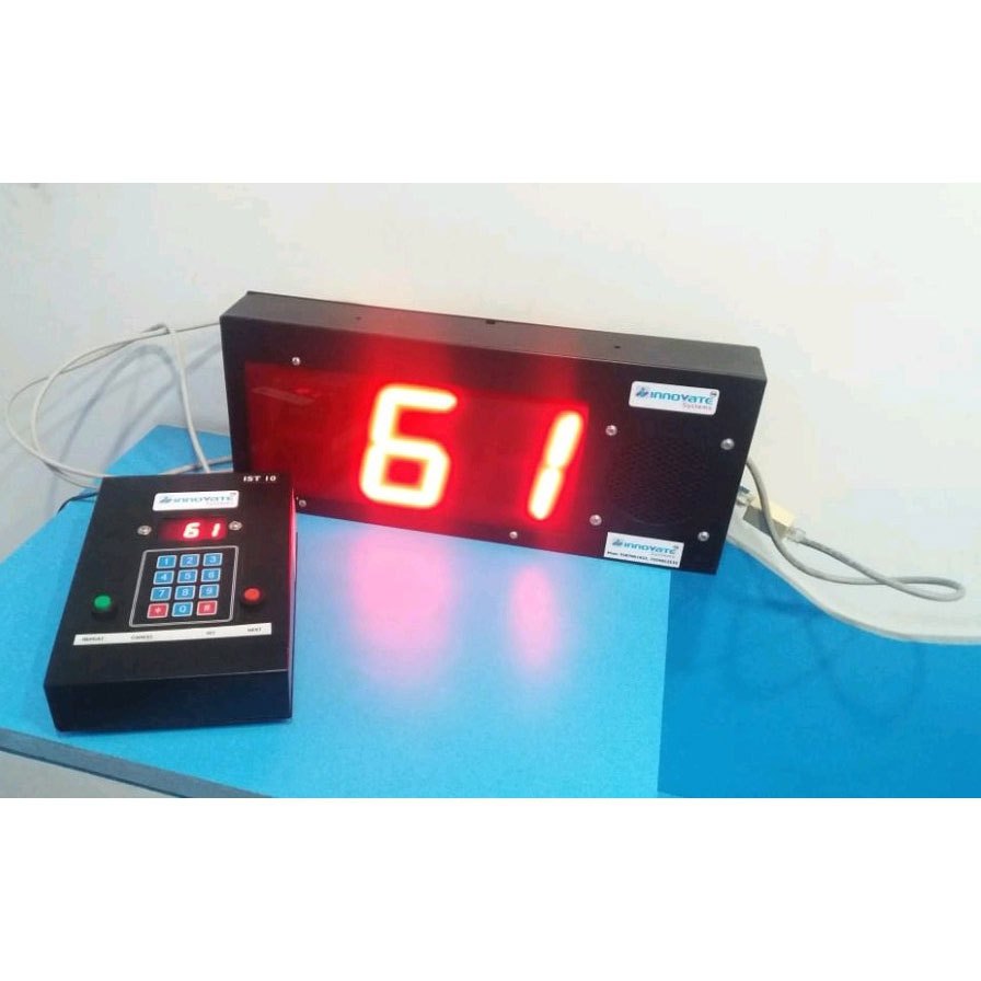 3 Digit Digital Token Display System, Rs 6800 /unit Innovate Systems
