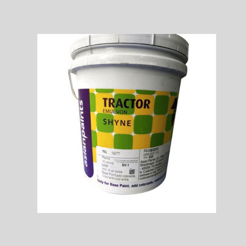 Asian Paints Tractor Emulsion Shyne, Price from Rs.170/unit onwards, specification and features