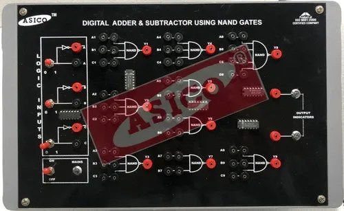 Half Subtractor Using Nand Gates Circuit Diagram - Circuit Diagram