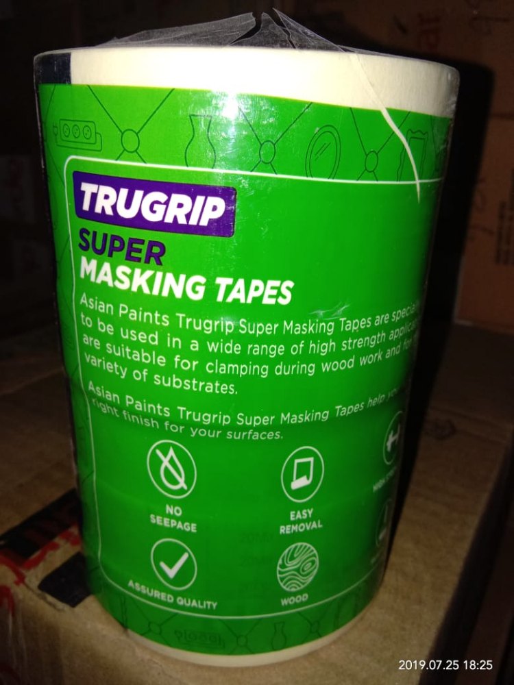 Masking Tape Asian Paints Trugrip Super Masking Tapes, >50 m, 2040 mm