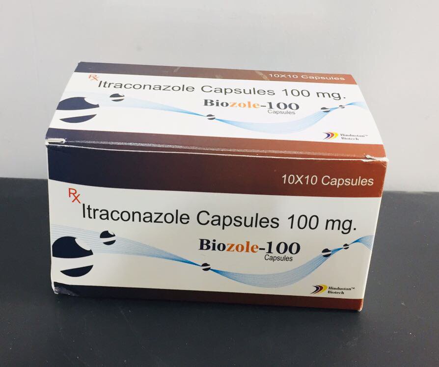 Itraconazole 200mg Capsules, Packaging Type Box, Packaging Size 10 X
