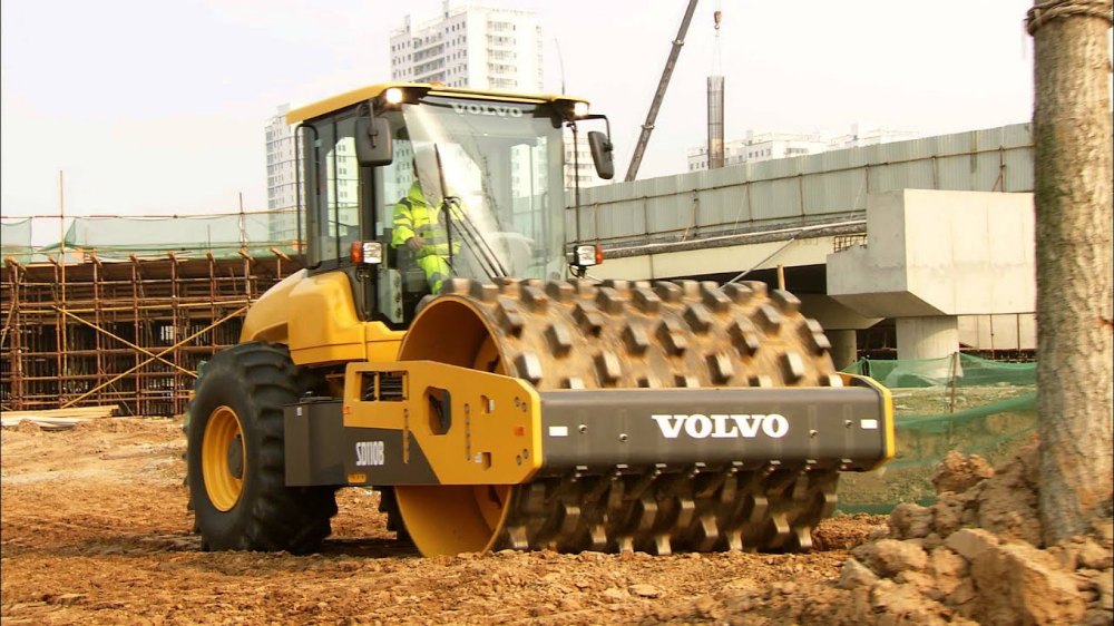 Volvo SD110BA Single Drum Soil Compactor, 77 kW, specification and features