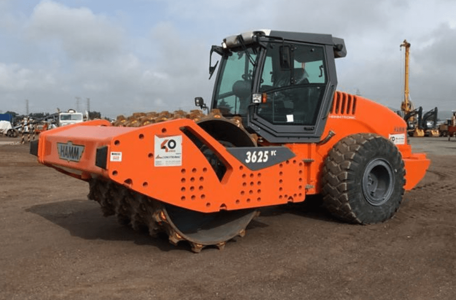 HAMM 3625 HT Single Drum Compactor, 155 kW, specification and features