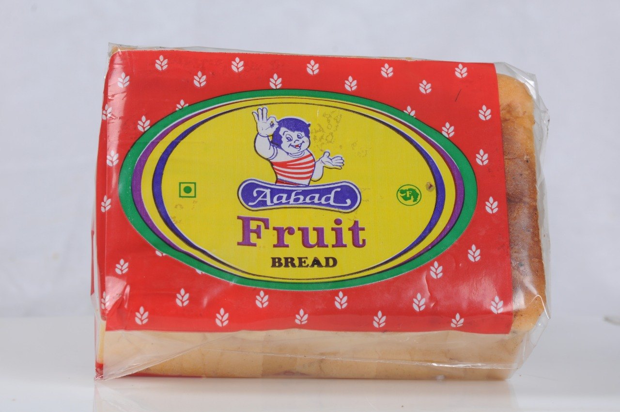 Aabad Fruit Bread, for Bakery, Packaging Size 100 Gm, Rs 10 /packet