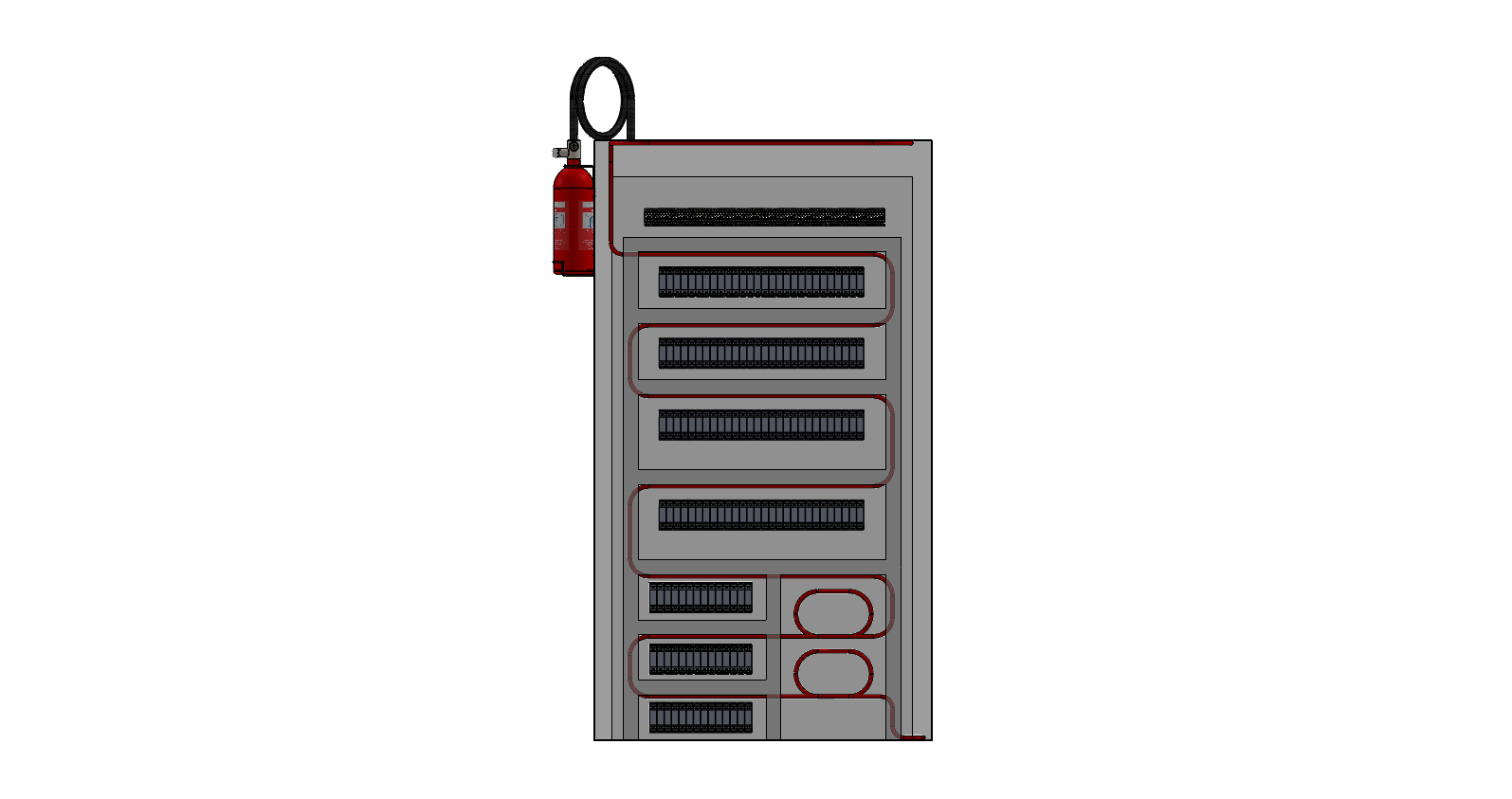 CO2 Based B & C Novec 1230 Fire Extinguishing System, For Electrical