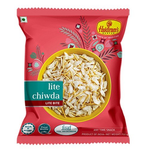 Haldiram's Lite Bite Chiwda, Packet, 150 Gm, Rs 25 /packet Sri Sai