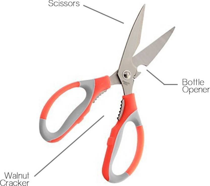 3 In 1 Multipurpose Kitchen Scissor at Rs 70/piece Kitchen Scissors