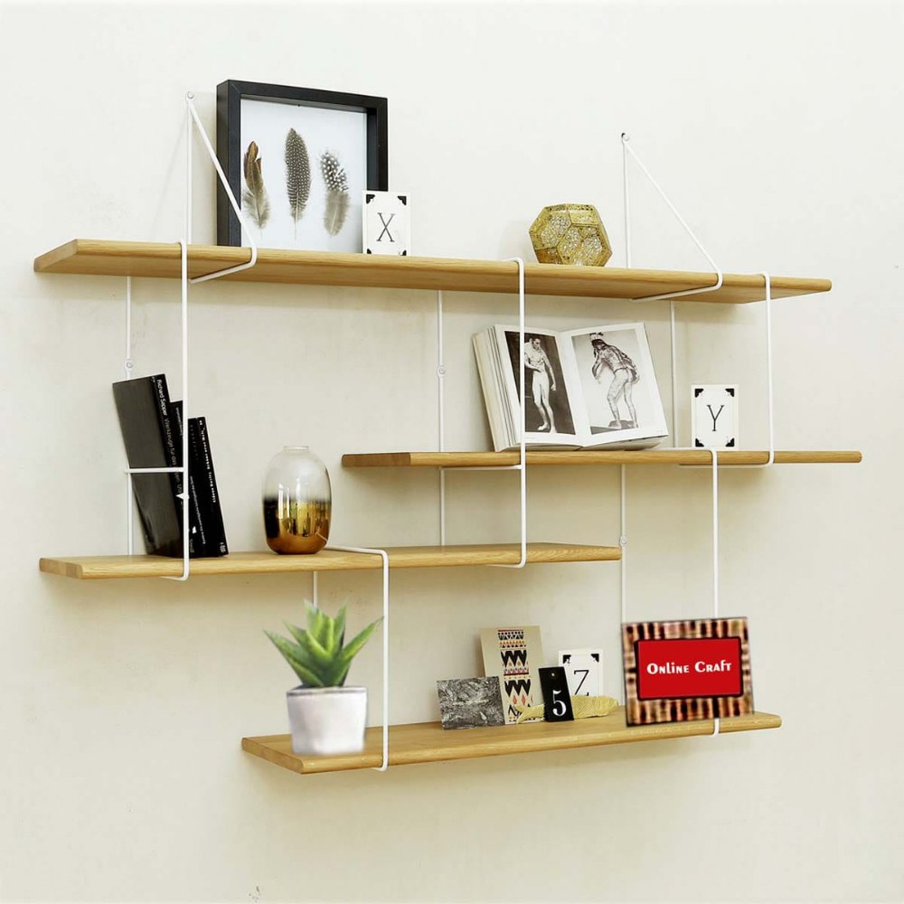 Brown Wooden Designer Wall Racks at Rs 1299/piece in Saharanpur ID