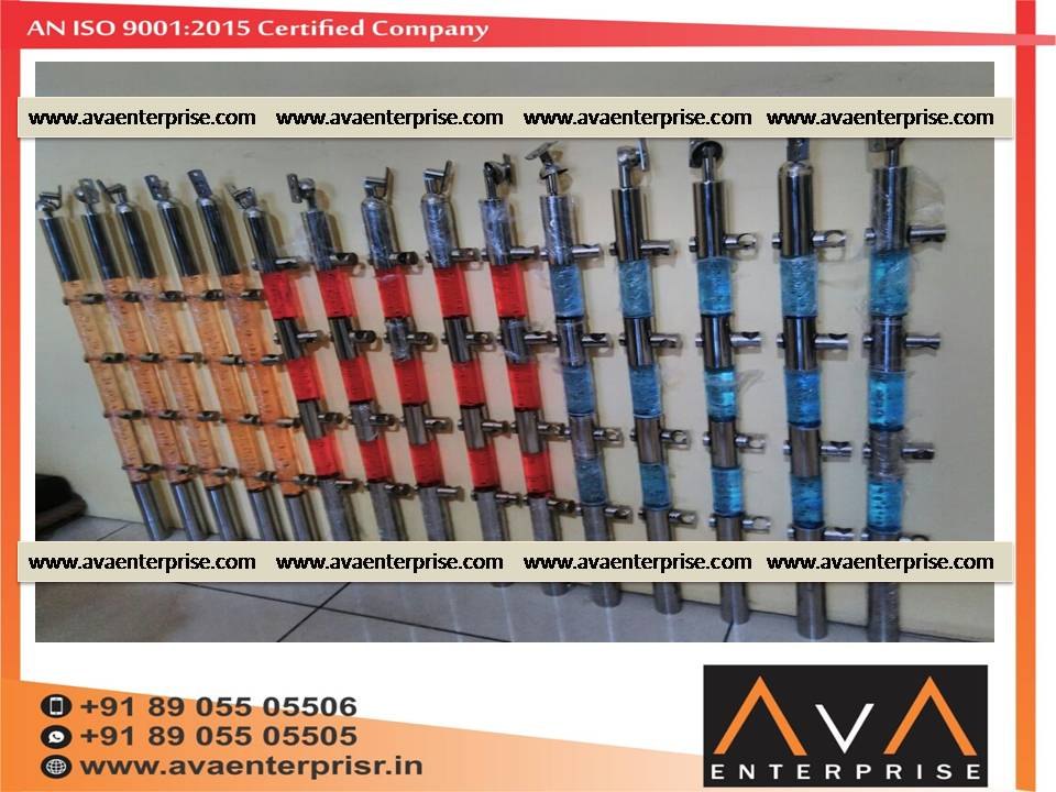 Plexiglas Multicolor 38 mm Acrylic Balusters, For Home,Hotel, Rs 1480