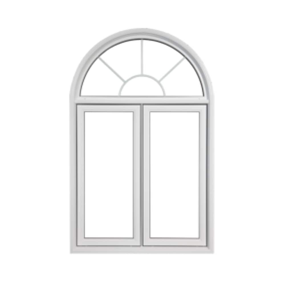 White Arched Window, Rs 750 /square feet Polywood Profiles Private