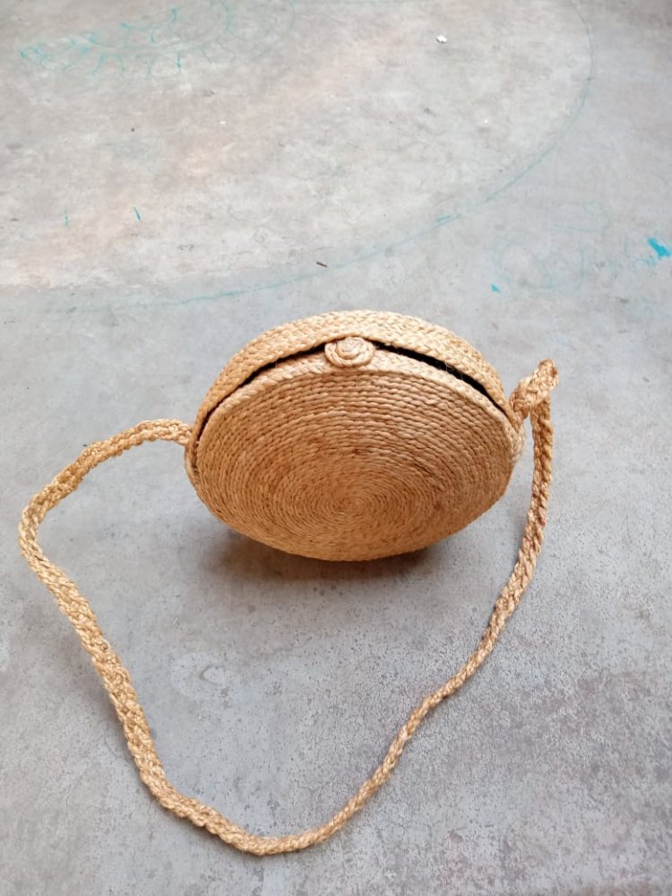 Jute Beach Bag, जूट बीच बैग Artkeval, Vadodara ID 22215664233