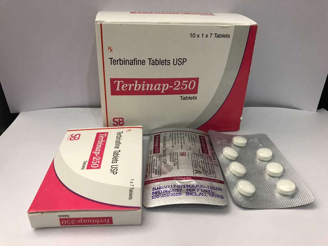 Terbinap Terbinafine Tablets, Packaging Type Box, Packaging Size