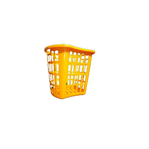 Yellow Plastic Laundry Baskets, National Plastic Industries Limited