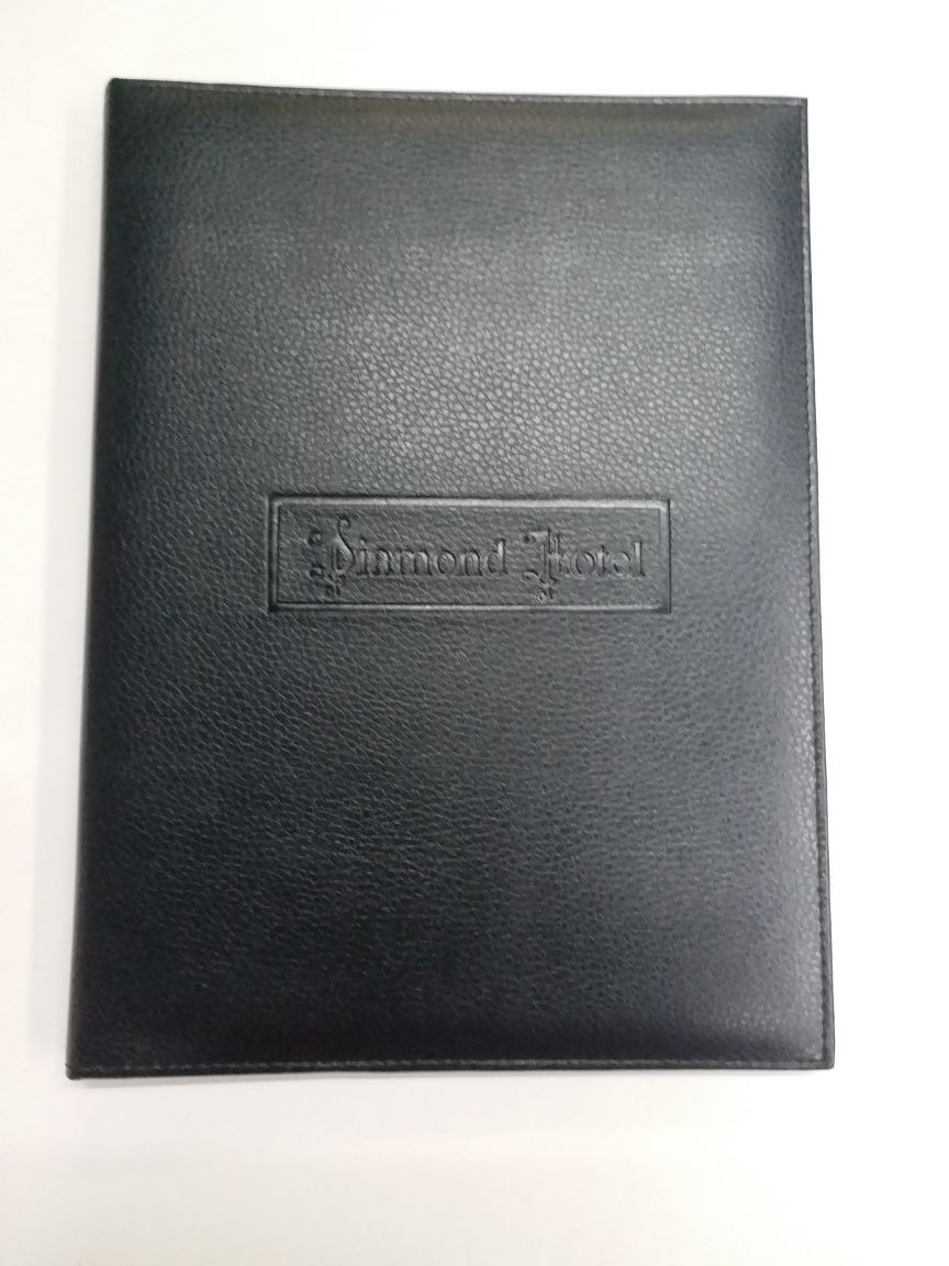 Black,Brown,Tan Leather Menu Folder, For In Hotels, Size A4, Rs 350