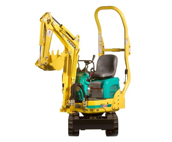 Yanmar SV081B Mini Excavator, 1 ton, 10.3 hp, specification and features