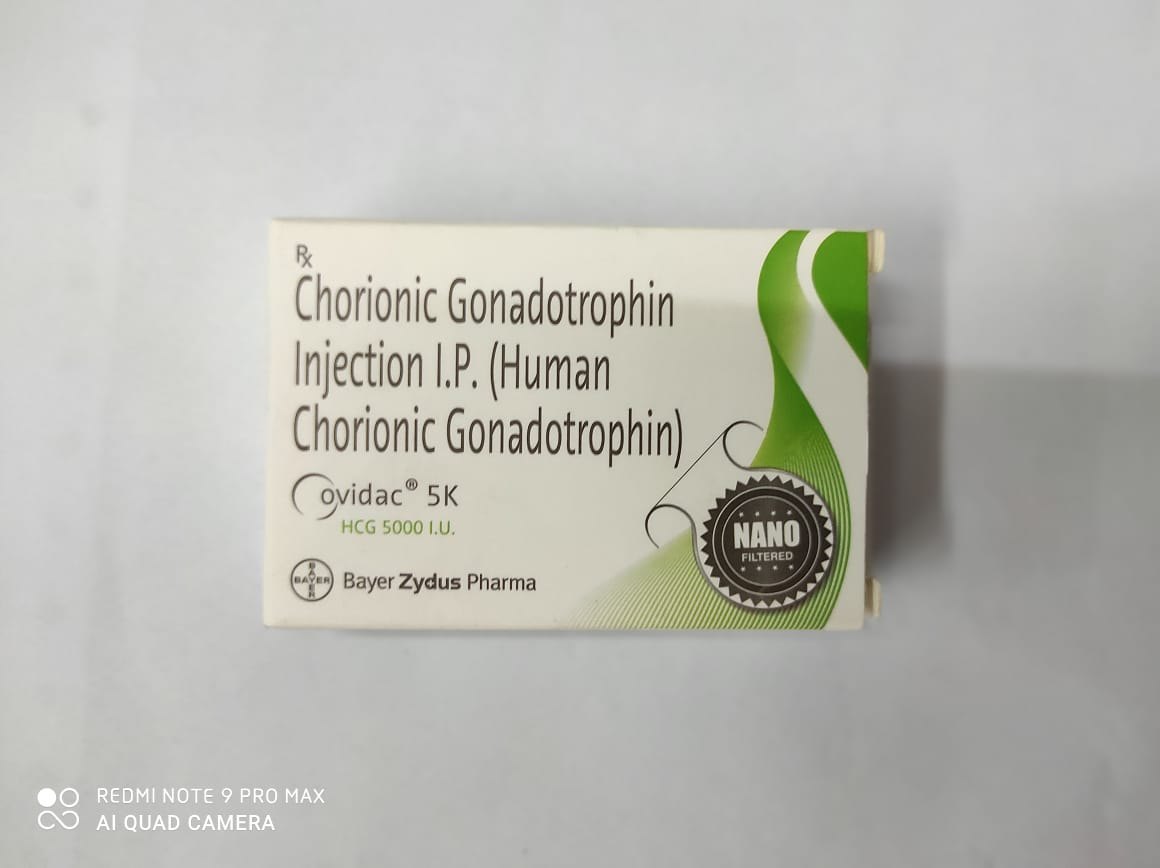 Zydus Cadila Allopathic Ovidac 5000 Iu Injection, For Commercial, Non