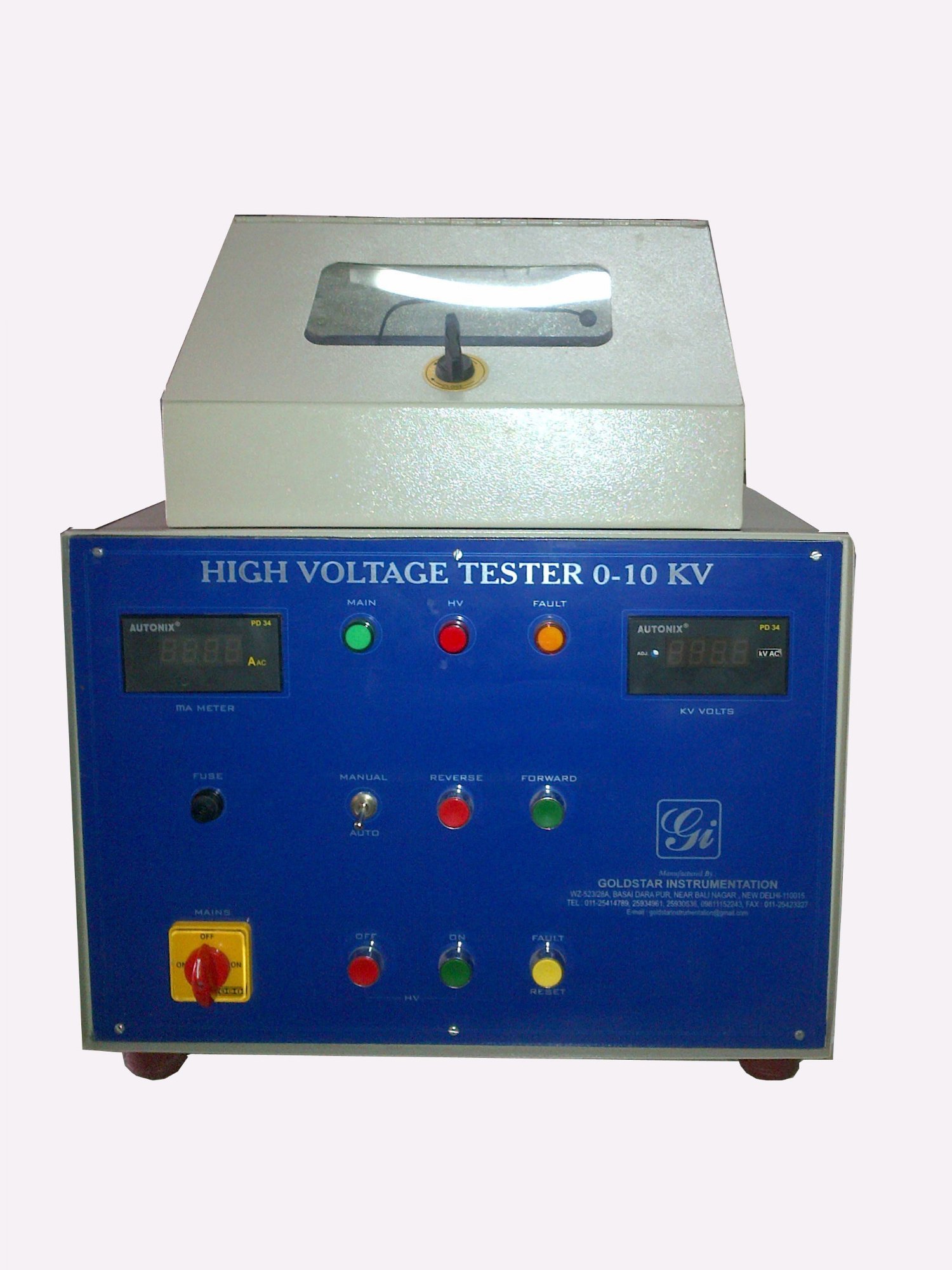 Single Digital Breakdown Voltage Testers, 220 Volt Ac