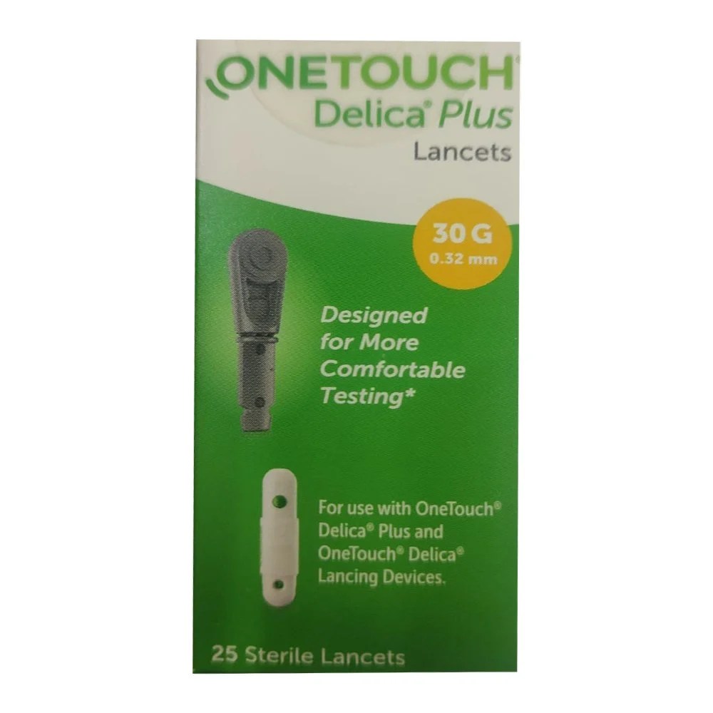 Lancets Plastic One Touch Delica Plus Lancet, For Hospital, Sterile at